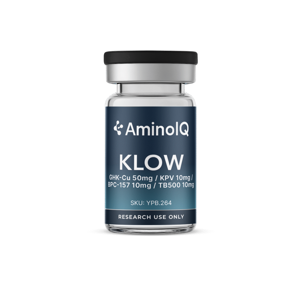 KLOW – GHK-Cu (50mg) / KPV (10mg) / BPC-157 (10mg) / TB500 (10mg)